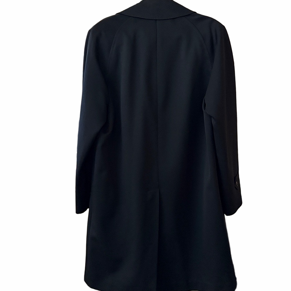 Mens Gleneagles vintage black single breasted overcoat 40 R - Picture 6 of 10